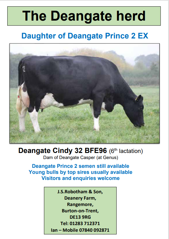 Herd Advertisements 2023 24 British Friesian Breeders Club